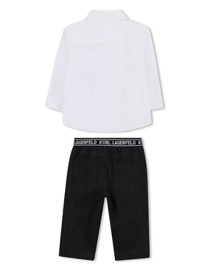 
  
    Karl
  
    Lagerfeld
  
    Kids
  
 Baby Boys Shirt & Pant Set