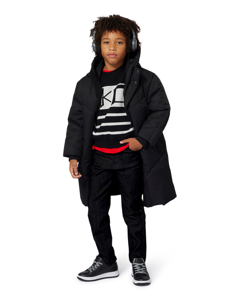 Boys Black Denim