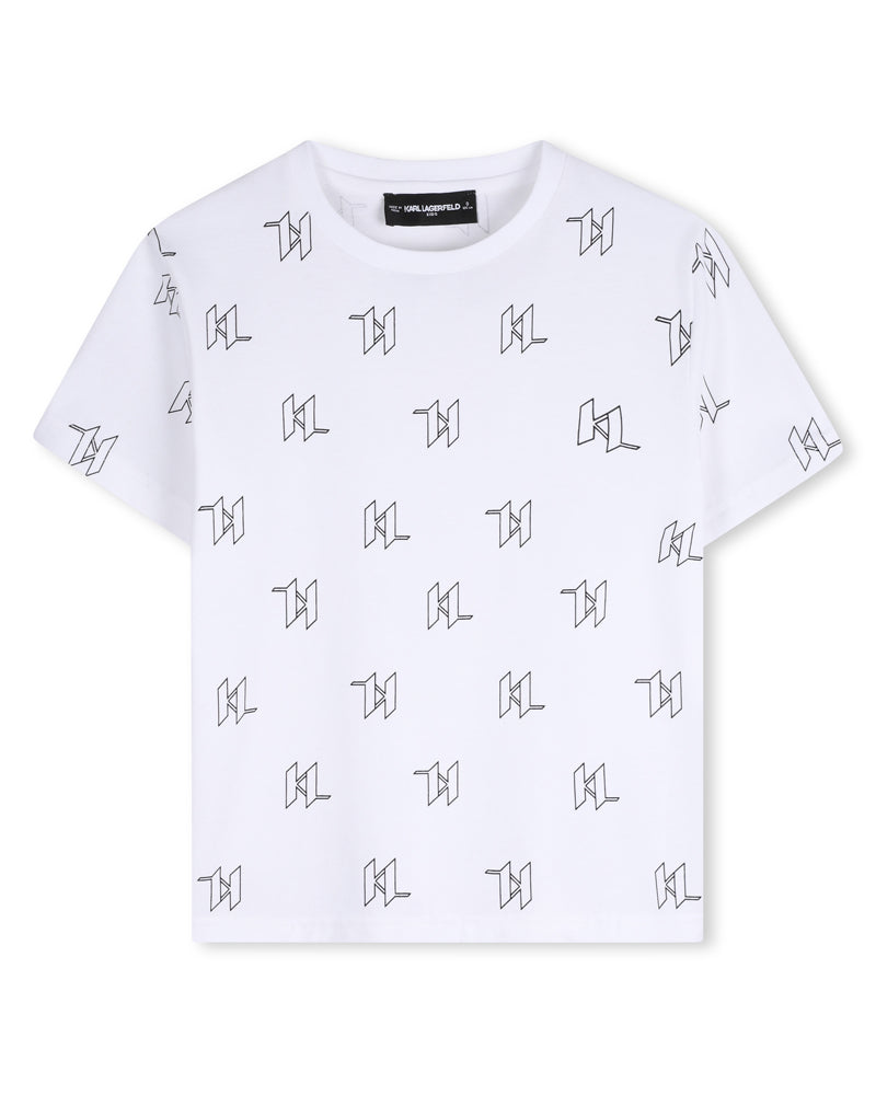 
  
    Karl
  
    Lagerfeld
  
    Kids
  
 Boys White Logo T-Shirt