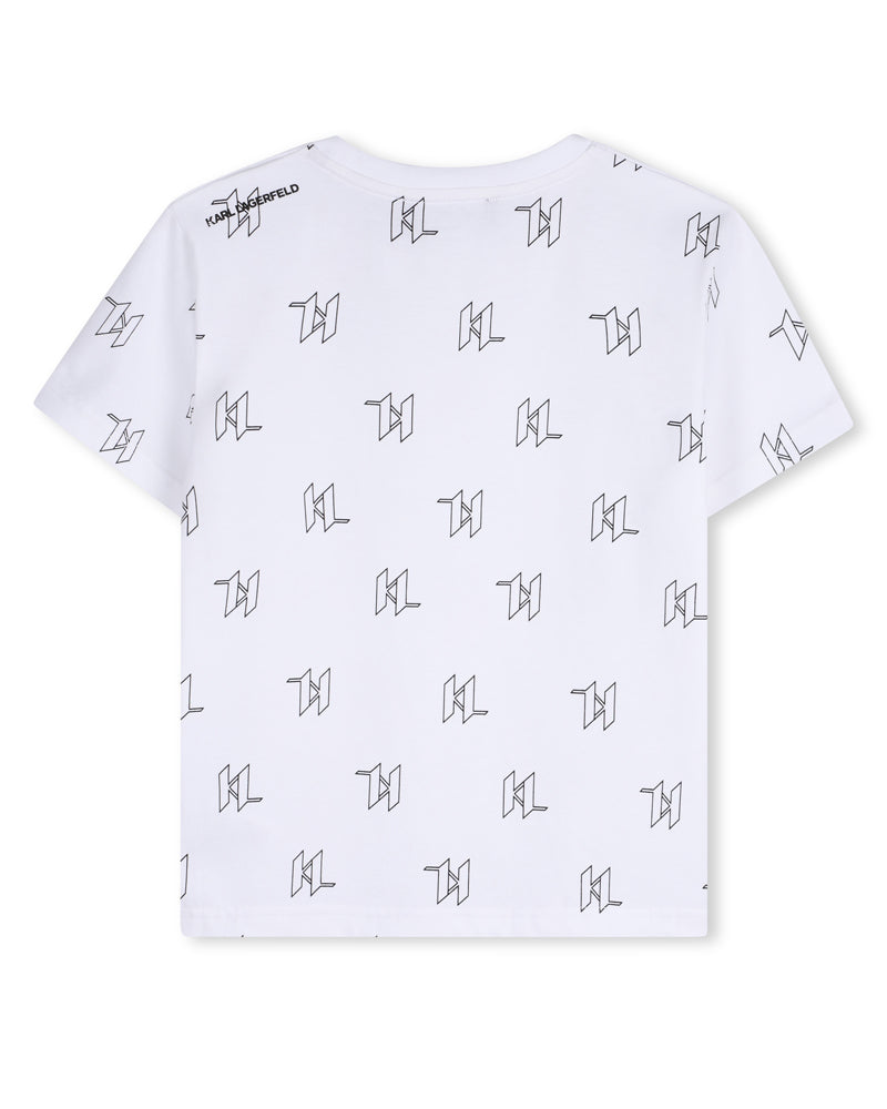 
  
    Karl
  
    Lagerfeld
  
    Kids
  
 Boys White Logo T-Shirt