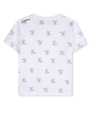 
  
    Karl
  
    Lagerfeld
  
    Kids
  
 Boys White Logo T-Shirt