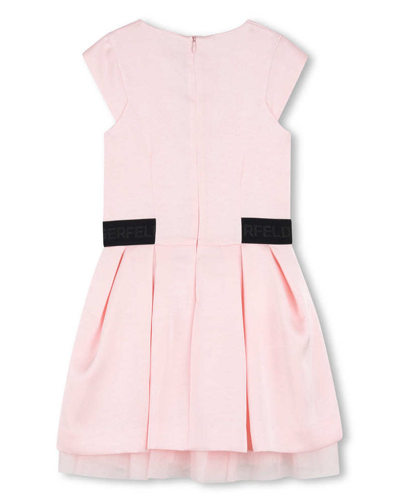 
  
    Karl
  
    Lagerfeld
  
    Kids
  
 Girls Pink Satin Dress