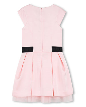 
  
    Karl
  
    Lagerfeld
  
    Kids
  
 Girls Pink Satin Dress