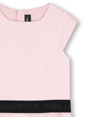 
  
    Karl
  
    Lagerfeld
  
    Kids
  
 Girls Pink Satin Dress