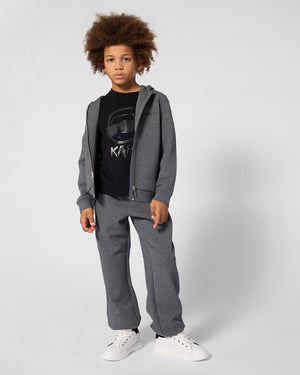 
  
    Karl
  
    Lagerfeld
  
    Kids
  
 Boys Black Long Sleeve Logo Top