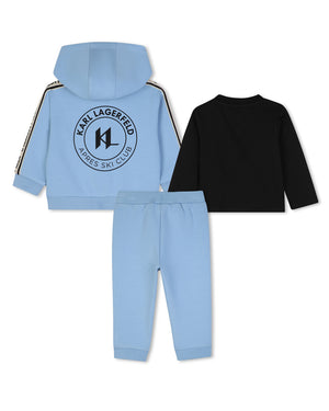 
  
    Karl
  
    Lagerfeld
  
    Kids
  
 Baby Boys Blue Tracksuit Set