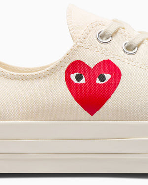 
  
    Comme
  
    Des
  
    Garçons
  
 Converse Junior Ivory Low Top