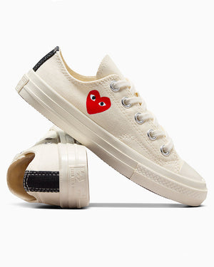 
  
    Comme
  
    Des
  
    Garçons
  
 Converse Kids Ivory Low Top