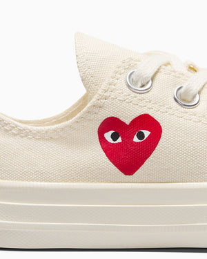 
  
    Comme
  
    Des
  
    Garçons
  
 Converse Kids Ivory Low Top