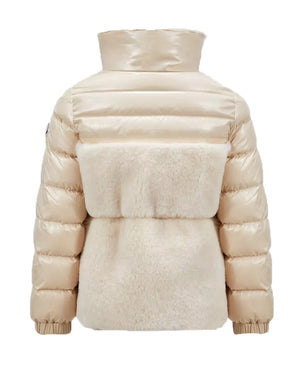 
  
    Moncler
  
    Enfant
  
 Girls Beige Amabay Down Jacket