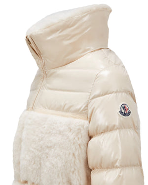 
  
    Moncler
  
    Enfant
  
 Girls Beige Amabay Down Jacket