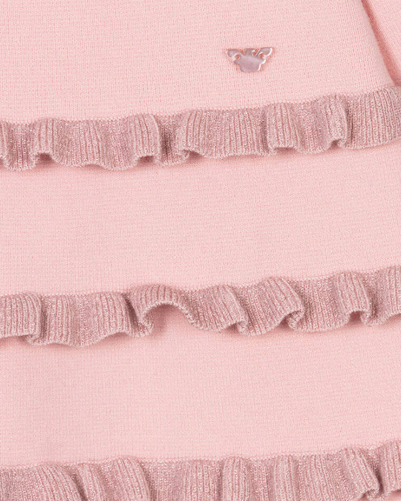 Baby Girls Pink Knit Dress