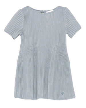
  
    Emporio
  
    Armani
  
 Baby Girls Blue Ribbed Knit Dress