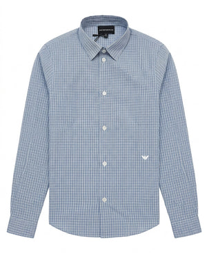 
  
    Emporio
  
    Armani
  
 Boys Blue Patterned Shirt