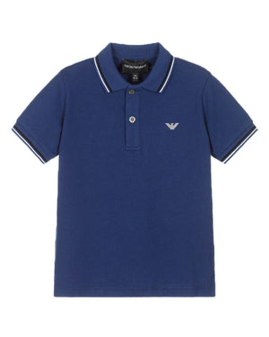 
  
    Emporio
  
    Armani
  
 Boys Blue Logo Polo