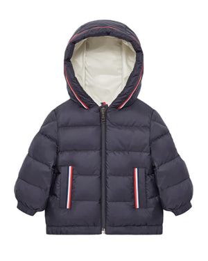 
  
    Moncler
  
    Enfant
  
 Baby Boys Navy Merary Down Jacket