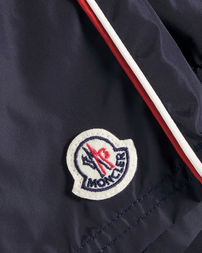 Boys Navy Logo Swim Shorts