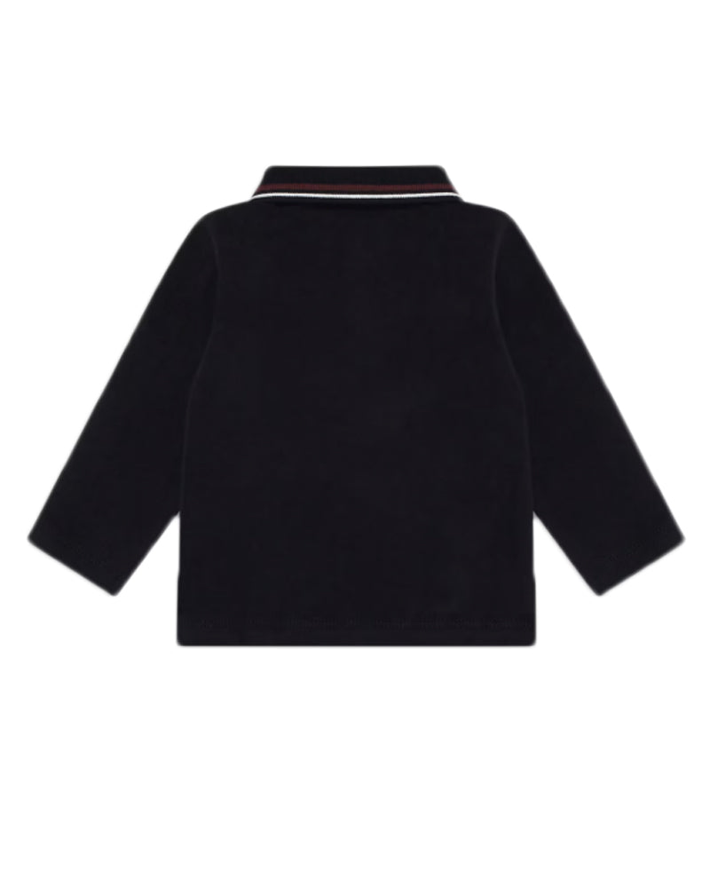 Baby Boys Navy Cotton Polo