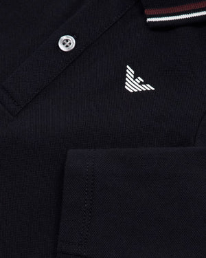 
  
    Emporio
  
    Armani
  
 Baby Boys Navy Cotton Polo