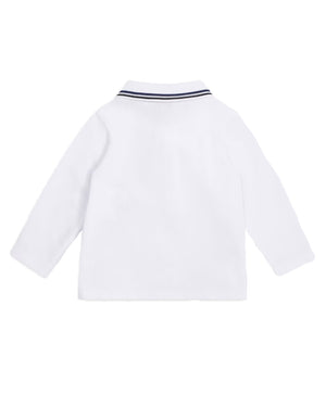 
  
    Emporio
  
    Armani
  
 Baby Boys White Cotton Polo