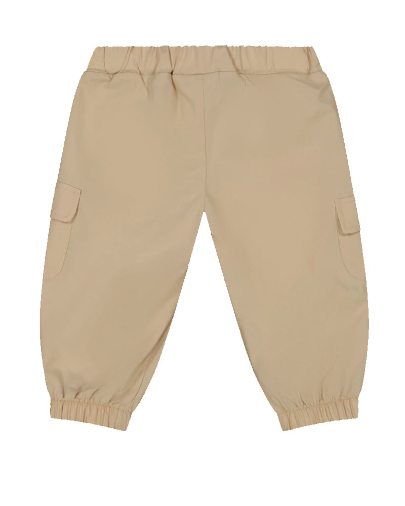 Baby Boys Beige Cargo Pants