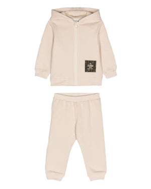 
  
    Fendi
  
 Baby Beige FF Pocket Tracksuit