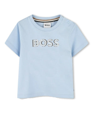 
  
    Boss
  
 Baby Boys Blue Logo T-Shirt