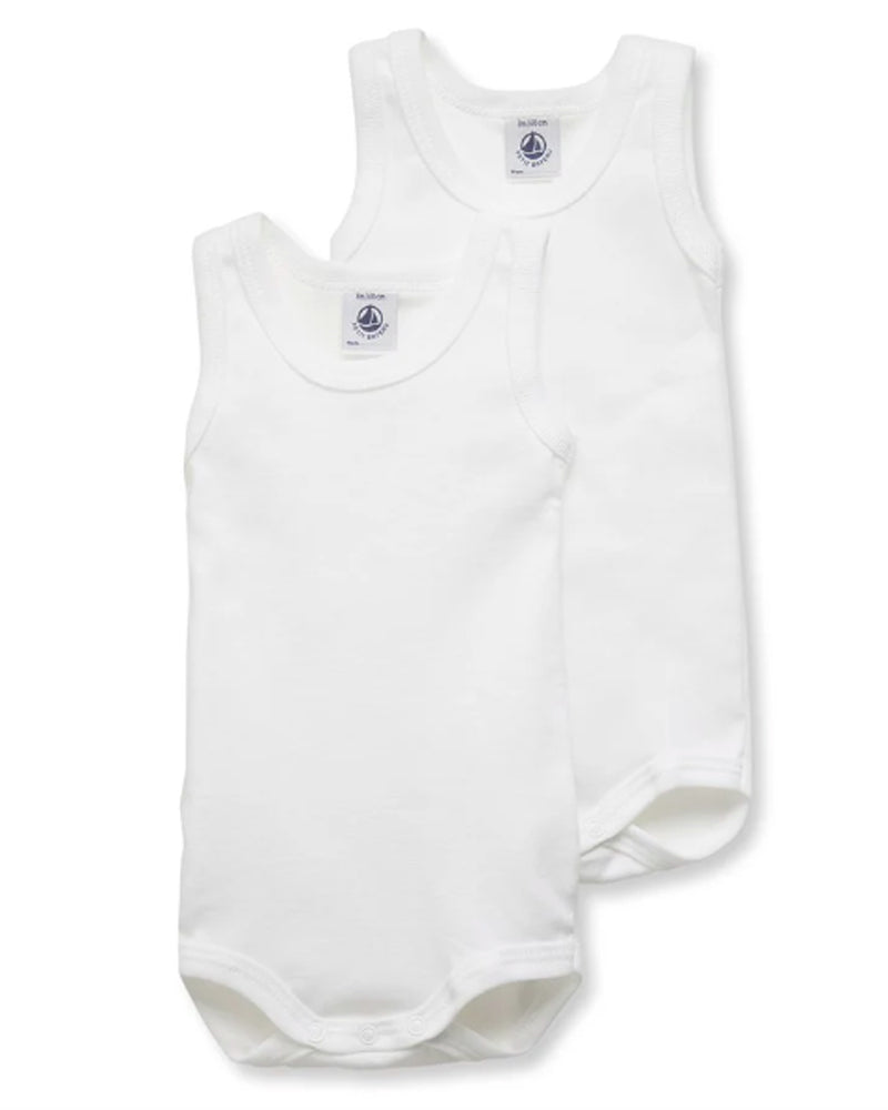 Baby Boys White Bodysuit Set