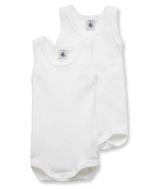 
  
    Petit
  
    Bateau
  
 Baby Boys White Bodysuit Set