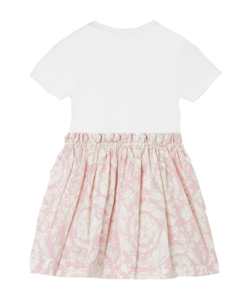 Baby Pink Barocco Dress