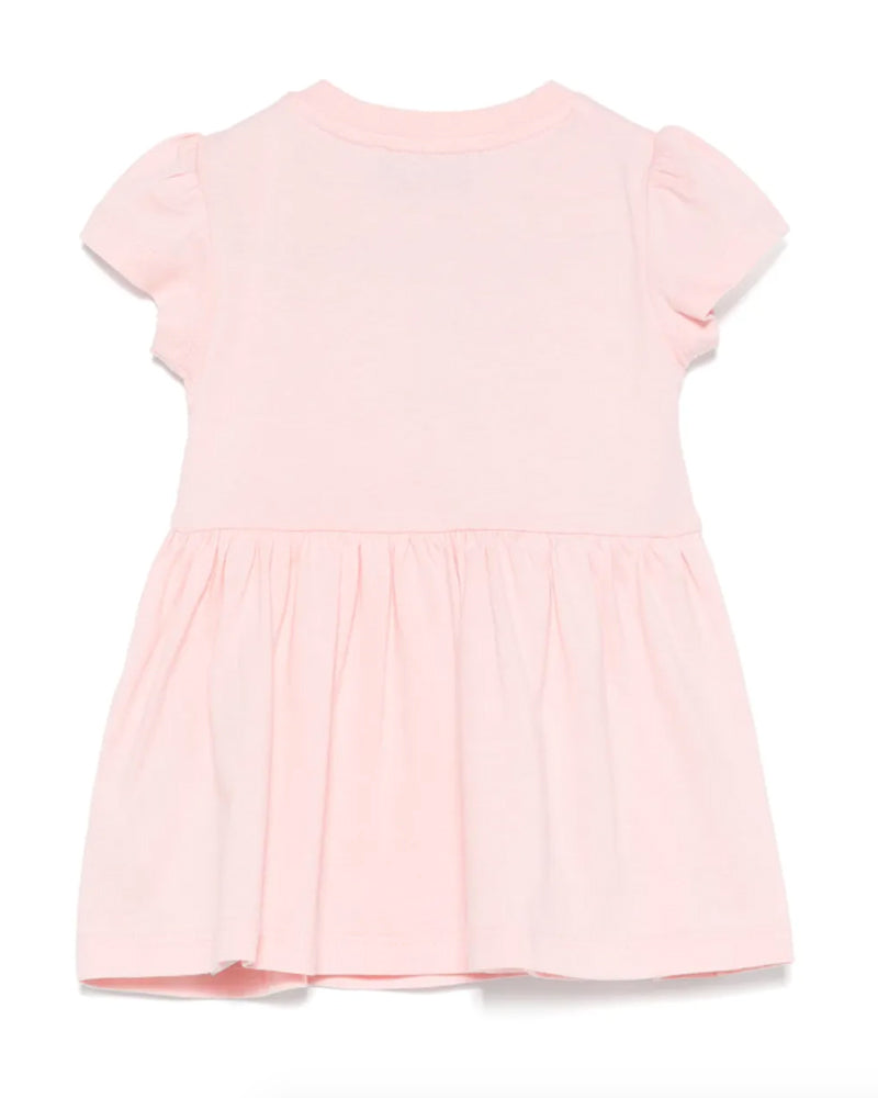 Baby Girls Pink Bear Bunny Dress