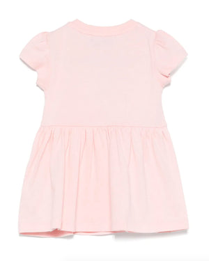 
  
    Moschino
  
 Baby Girls Pink Bear Bunny Dress