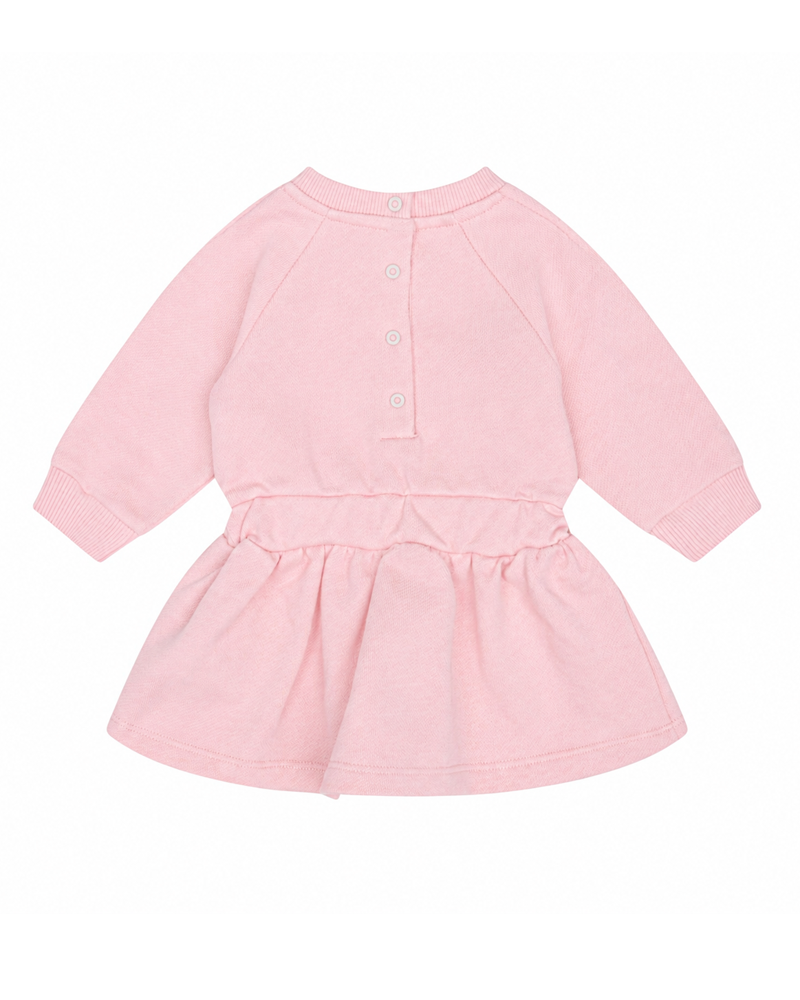 
  
    Balmain
  
 Baby Girls Pink Logo Sweater Dress