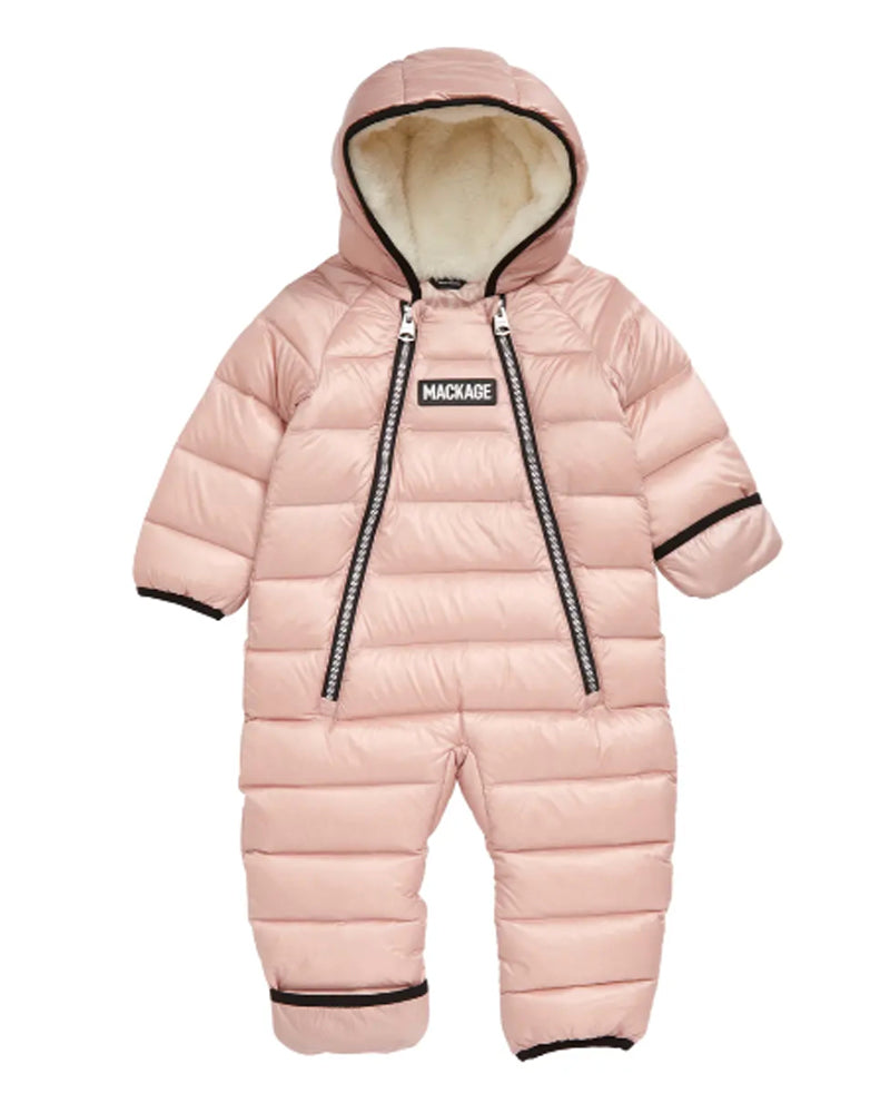 Baby Girls Pink Bambi Snowsuit