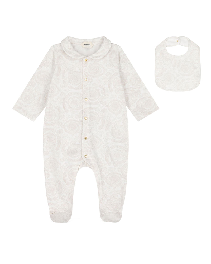 
  
    Versace
  
 Baby Beige Cotton Barocco Gift Set