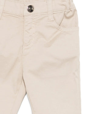 
  
    Emporio
  
    Armani
  
 Baby Boys Beige Cotton Twill Pants