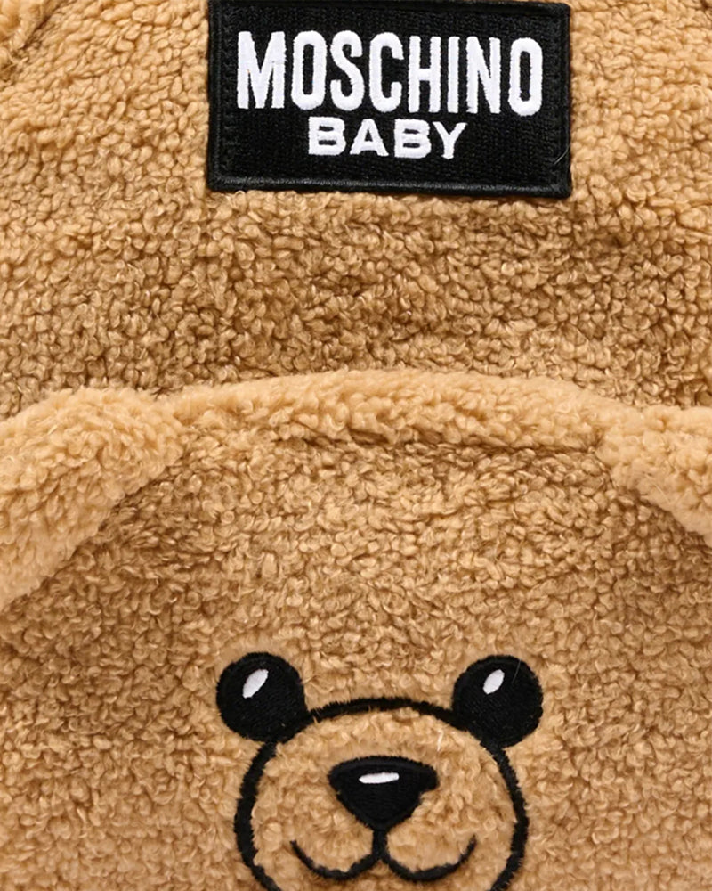
  
    Moschino
  
 Beige Bear Backpack