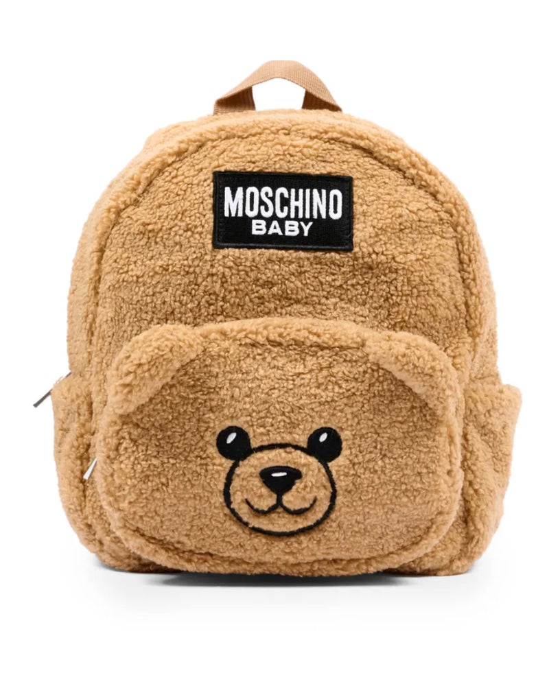 
  
    Moschino
  
 Beige Bear Backpack
