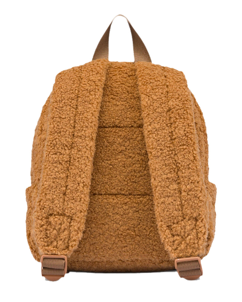 Brown Fuzzy Bear Backpack