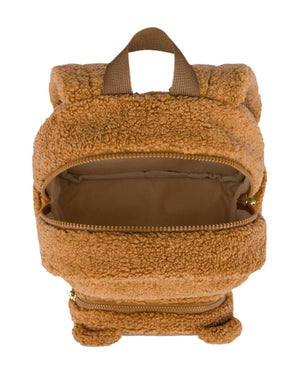 
  
    Moschino
  
 Brown Fuzzy Bear Backpack