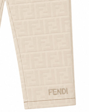 
  
    Fendi
  
 Baby Boys Ivory FF Pants