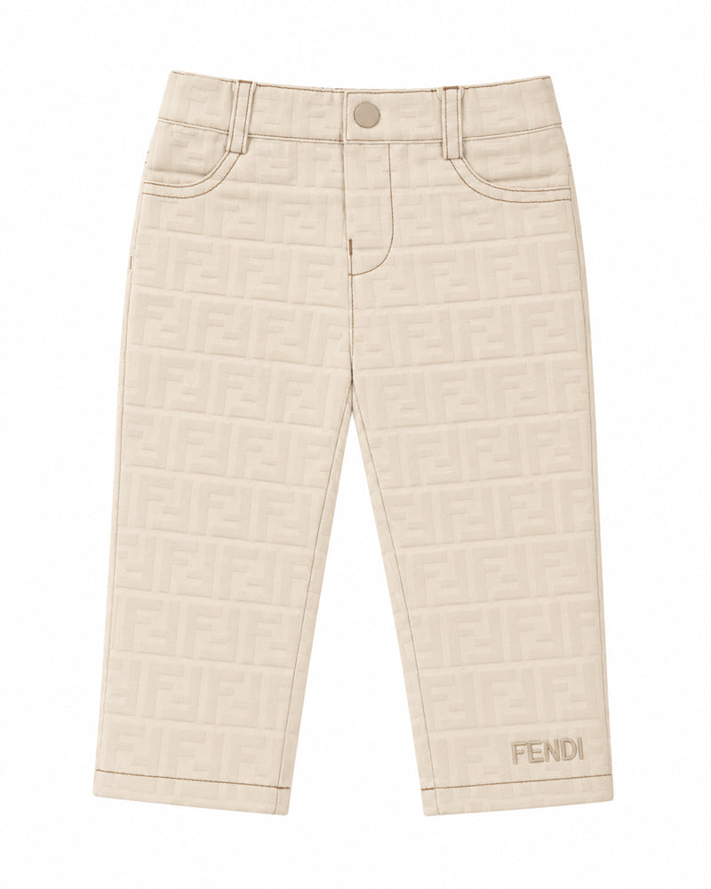 
  
    Fendi
  
 Baby Boys Ivory FF Pants