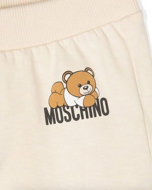 
  
    Moschino
  
 Baby Beige Bear Tracksuit