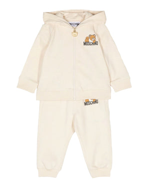 
  
    Moschino
  
 Baby Beige Bear Tracksuit