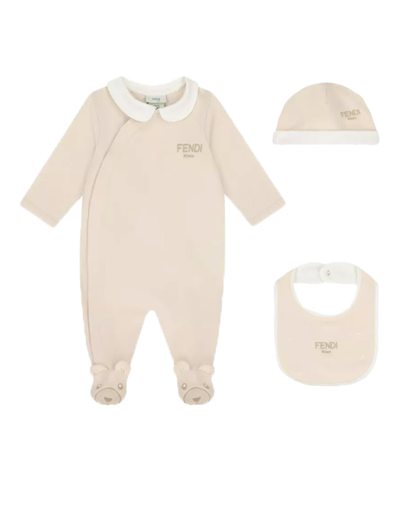 
  
    Fendi
  
 Baby Beige Bear Gift Set