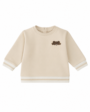 
  
    Fendi
  
 Baby Beige Cotton Bear Sweater