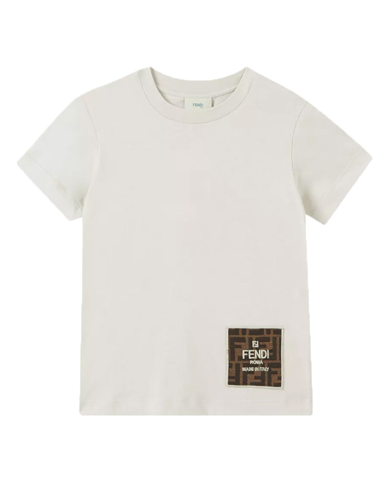 Boys Beige T-Shirt