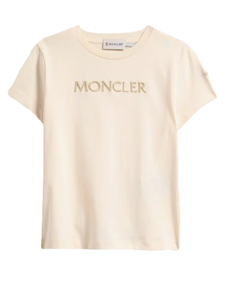 
  
    Moncler
  
    Enfant
  
 Girls Beige Logo T-Shirt