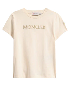 
  
    Moncler
  
    Enfant
  
 Girls Beige Logo T-Shirt