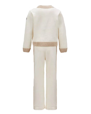 
  
    Moncler
  
    Enfant
  
 Girls Ivory Logo Tracksuit